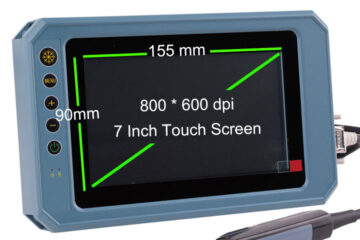 BU403T-Портативный ультразвуковой сканер типа B, размер 7-дюймового сенсорного экрана