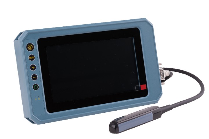 BU403T Handheld Type B Ultrasonic Scanner With touch sensitive screen and 6.5MHz rectal linear array probe 3